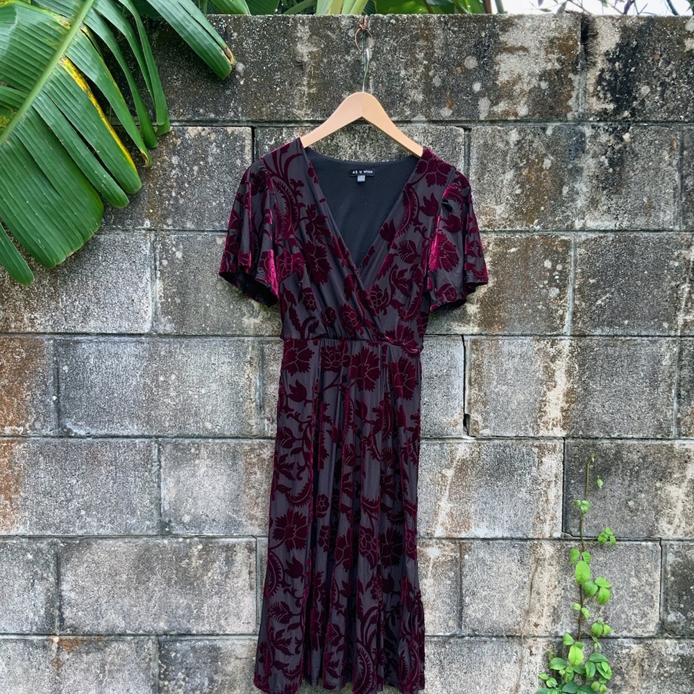 As U Wish - Floral Dress